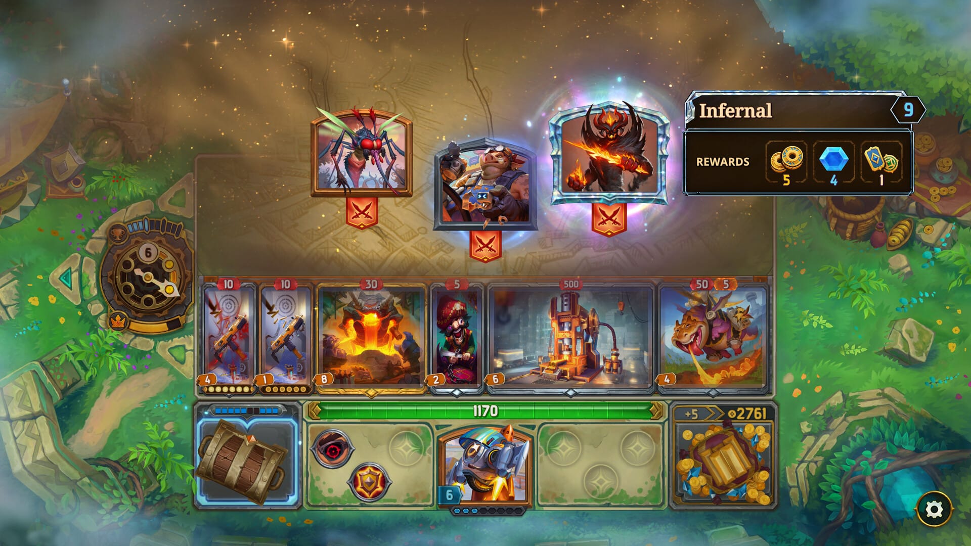 Dooley faces off against The Infernal in The Bazaar