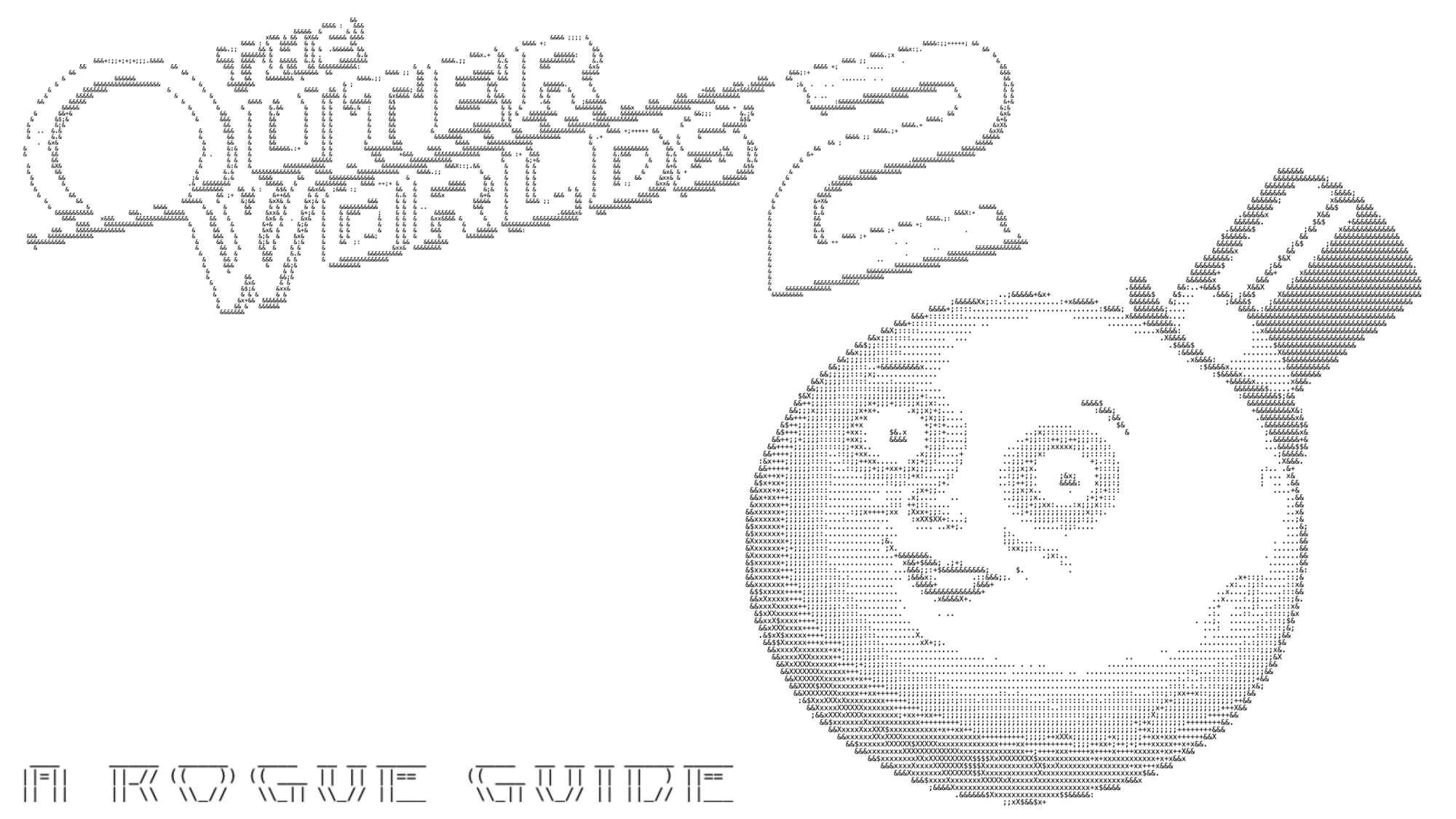 ASCII art for our The Outer Worlds 2 guides
